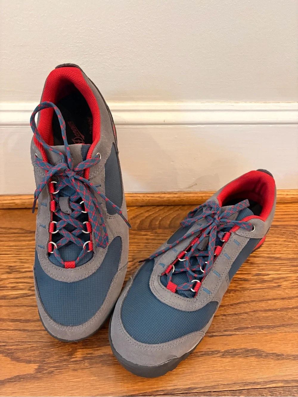 Danner Men’s Black and Red Trail Sneakers